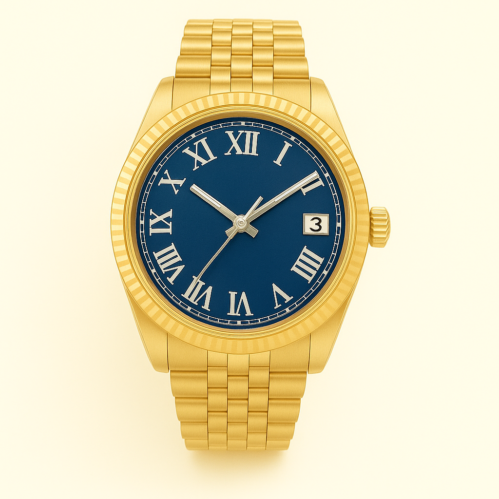 Veritas klocka handbyggd i Sverige med Seiko NH35-urverk