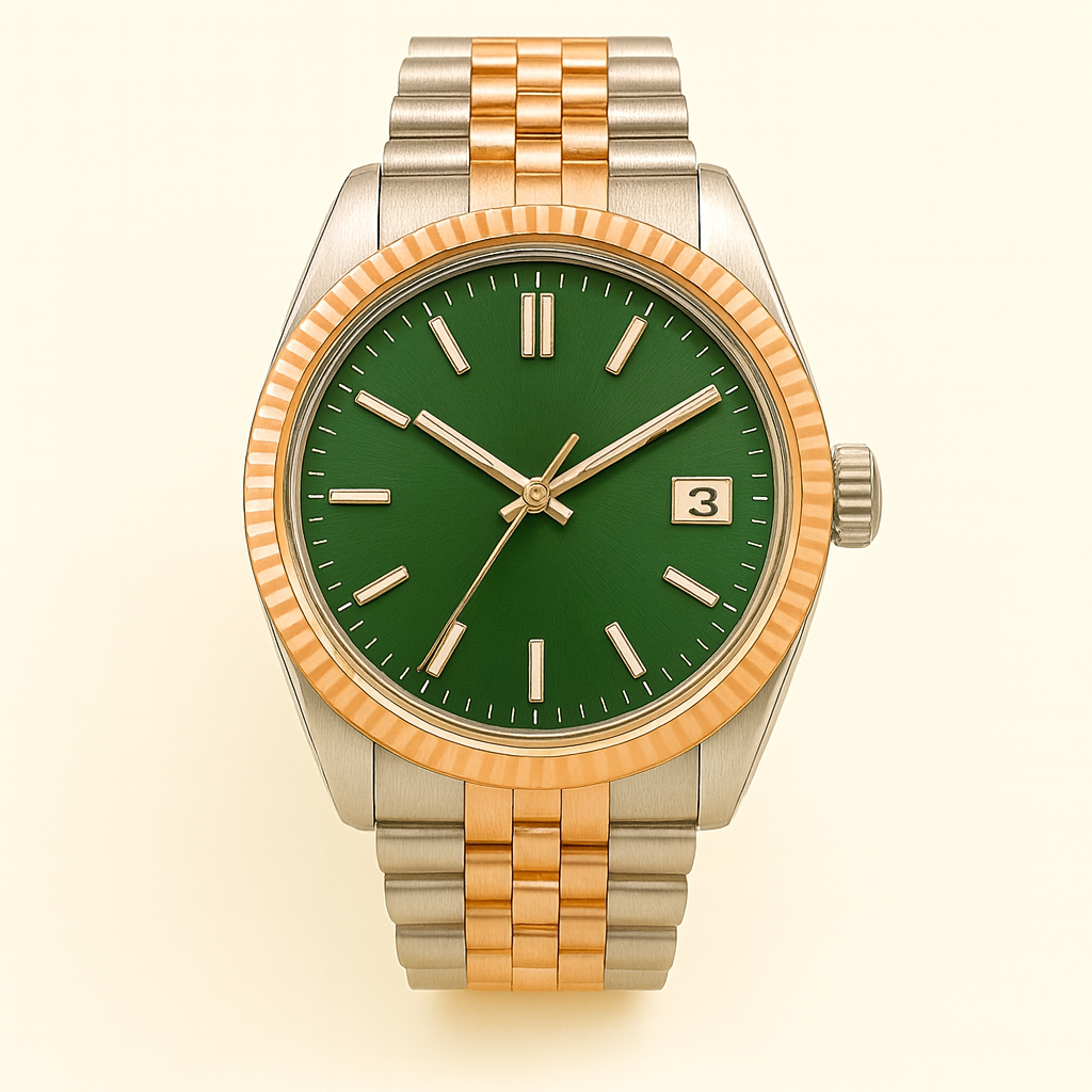 Veritas klocka handbyggd i Sverige med Seiko NH35-urverk