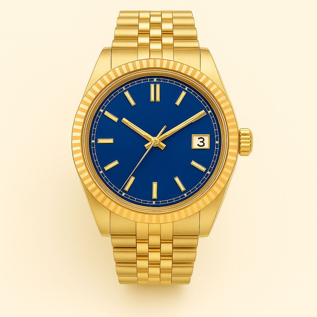 Veritas klocka handbyggd i Sverige med Seiko NH35-urverk