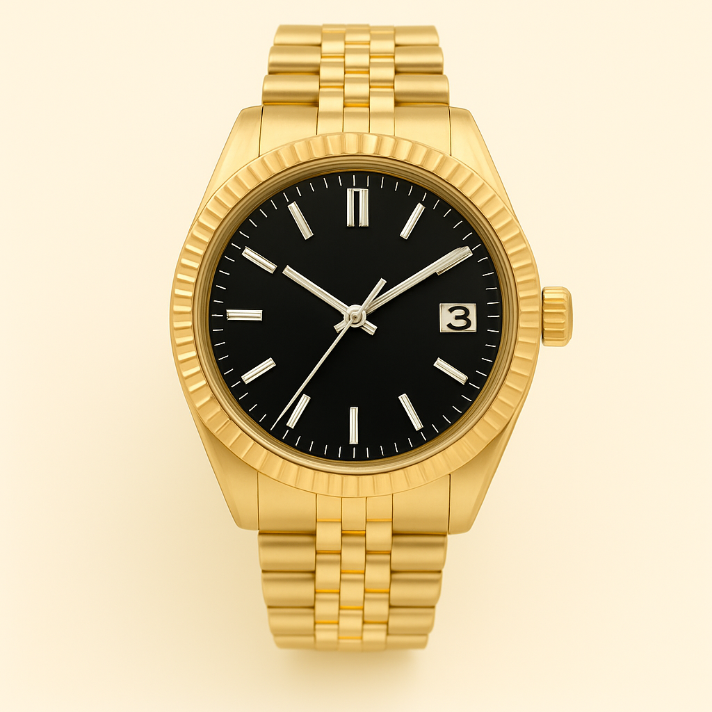 Veritas klocka handbyggd i Sverige med Seiko NH35-urverk