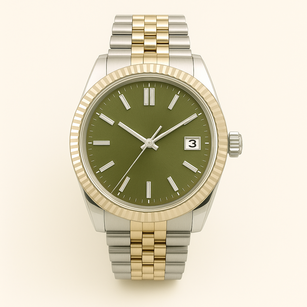 Veritas klocka handbyggd i Sverige med Seiko NH35-urverk