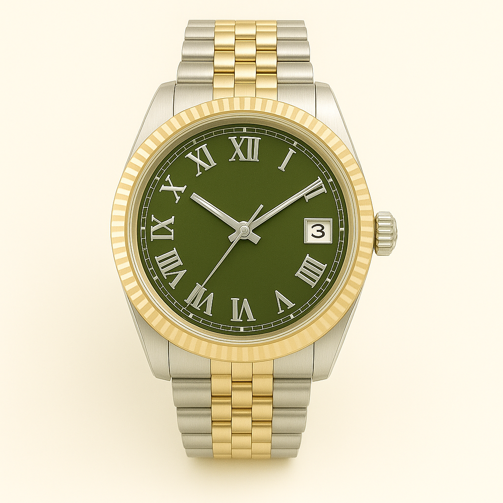 Veritas klocka handbyggd i Sverige med Seiko NH35-urverk