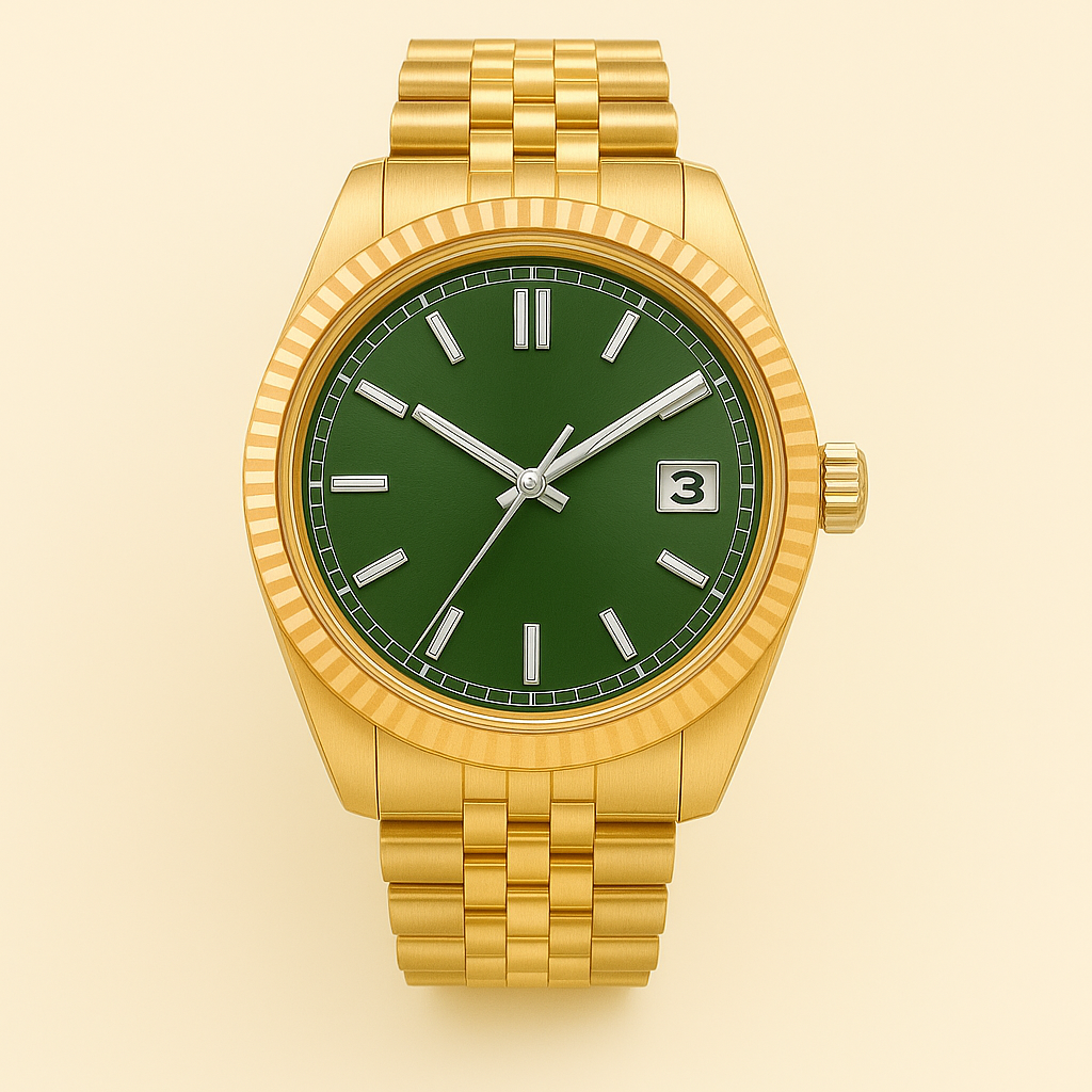 Veritas klocka handbyggd i Sverige med Seiko NH35-urverk