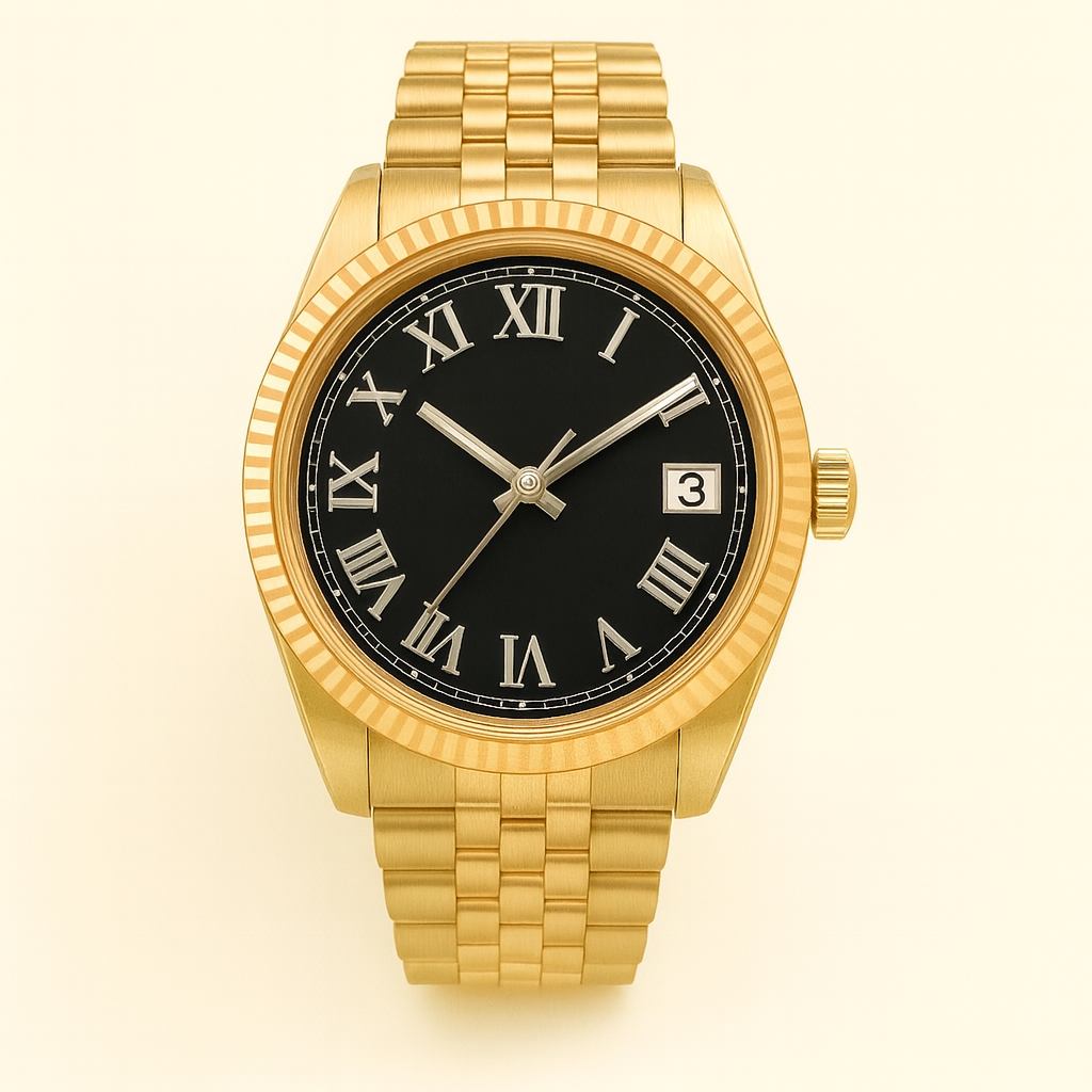 Veritas klocka handbyggd i Sverige med Seiko NH35-urverk