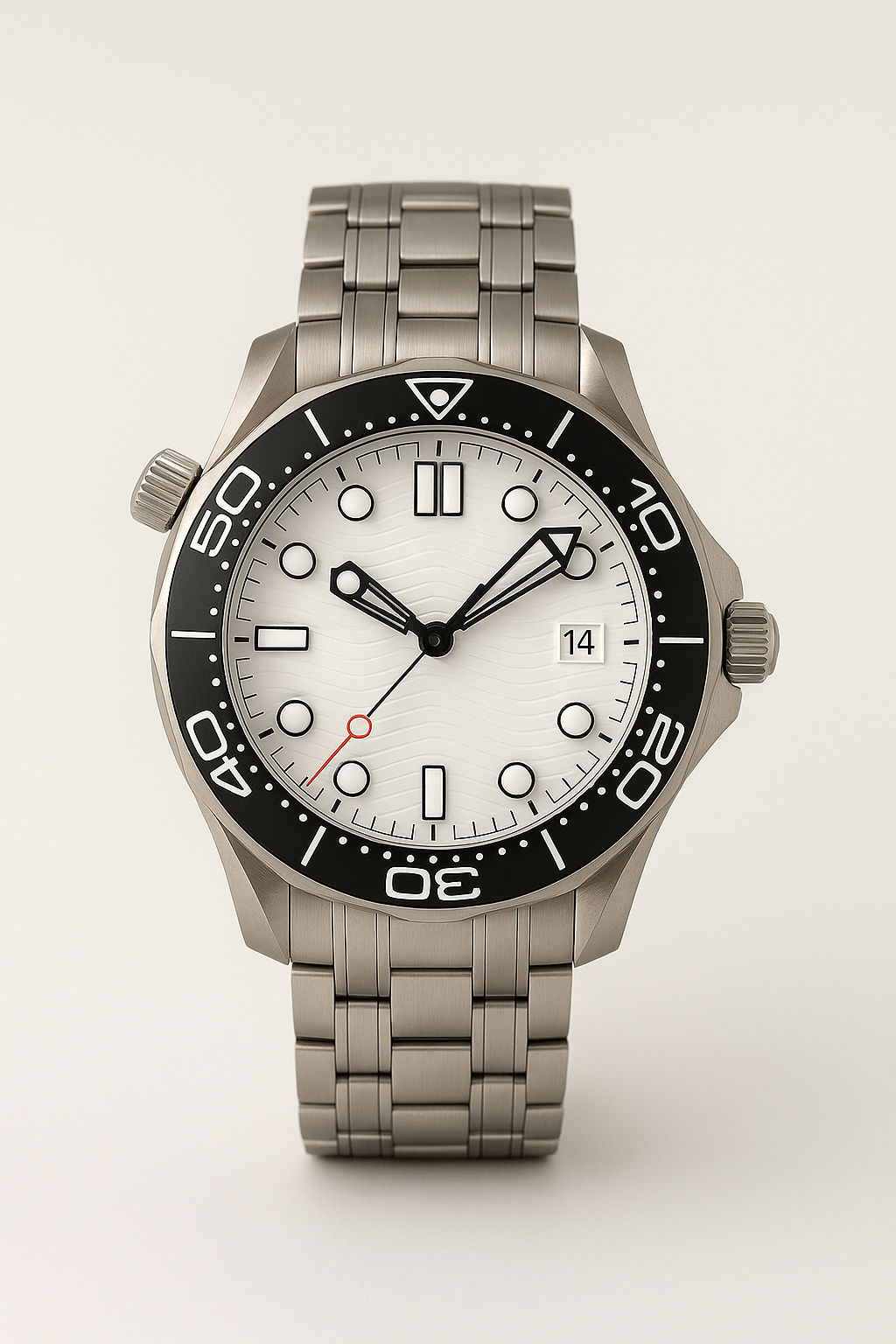 Tempus Altera Mareas sportig automatisk klocka 41 mm i rostfritt stål med safirglas