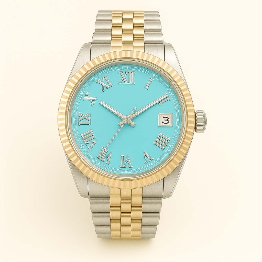 Veritas klocka handbyggd i Sverige med Seiko NH35-urverk