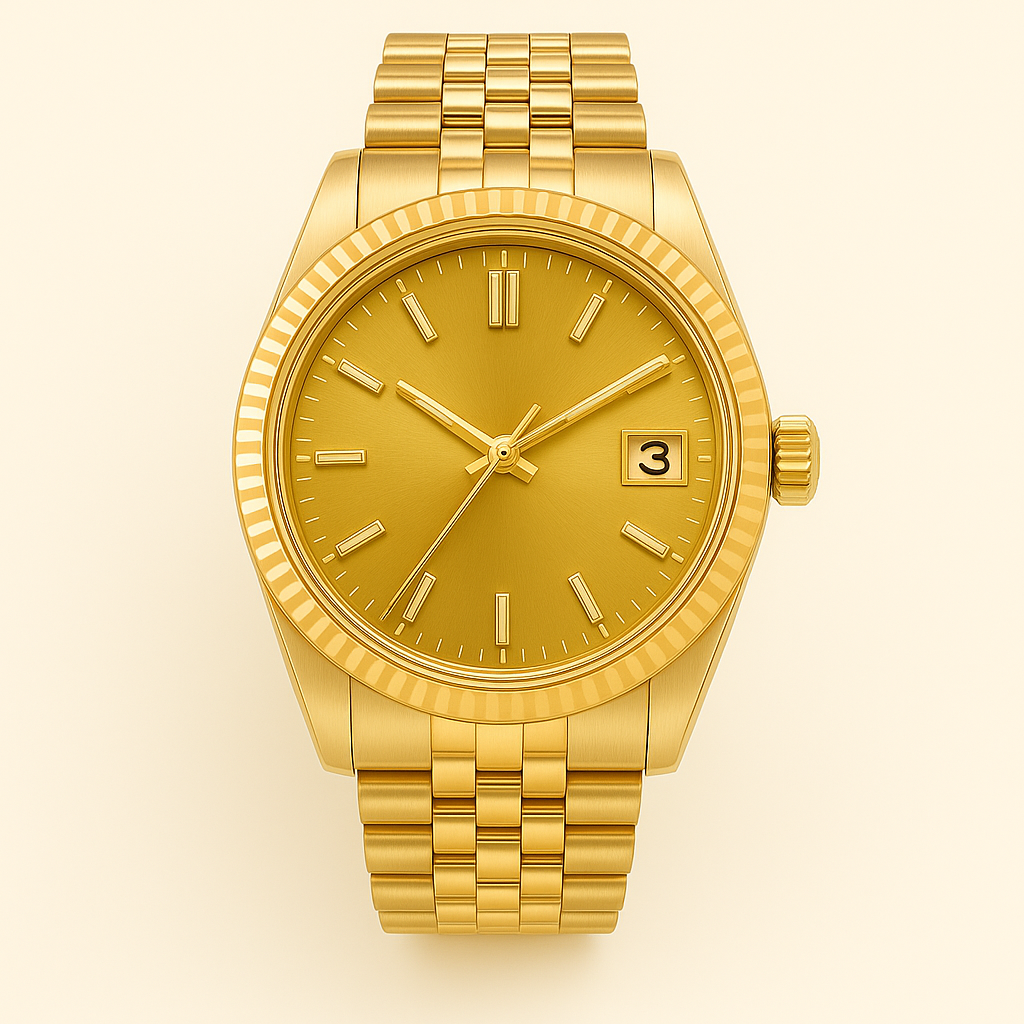 Veritas klocka handbyggd i Sverige med Seiko NH35-urverk