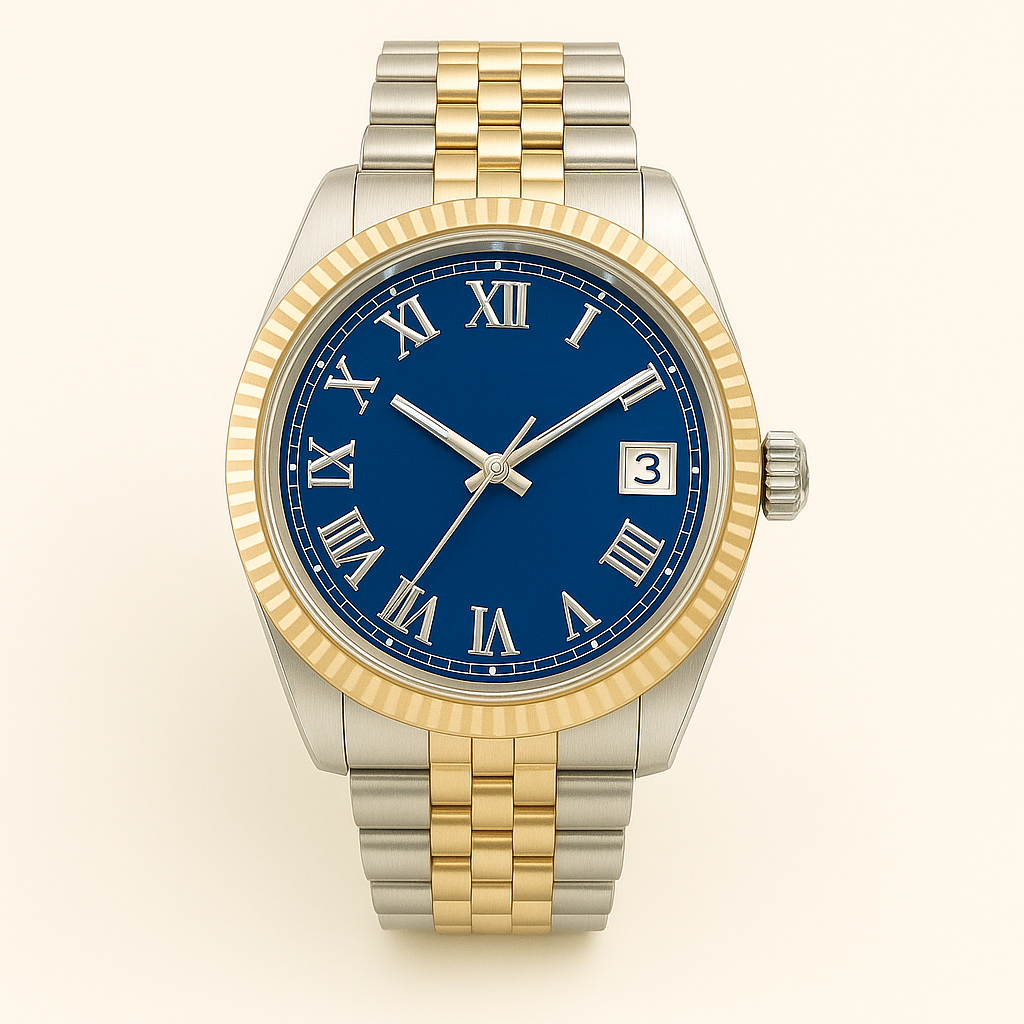 Veritas klocka handbyggd i Sverige med Seiko NH35-urverk