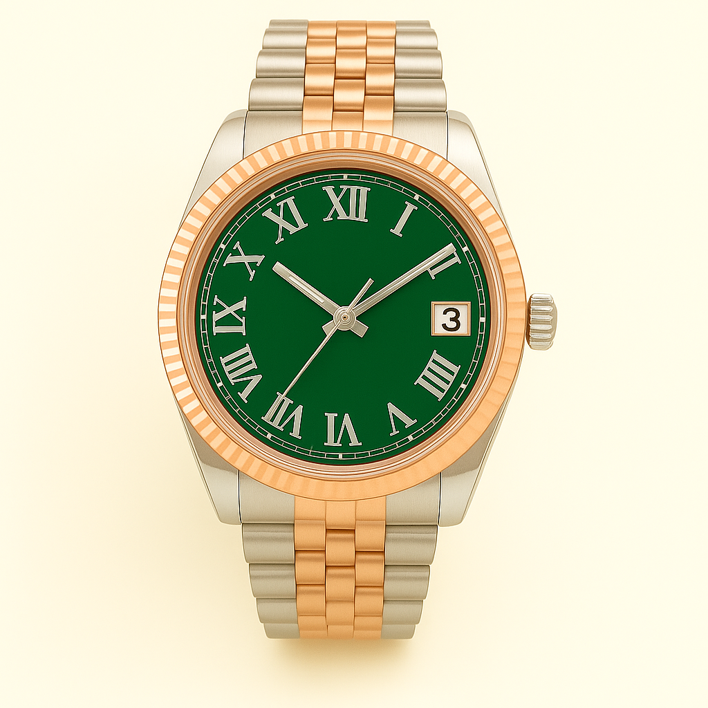 Veritas klocka handbyggd i Sverige med Seiko NH35-urverk