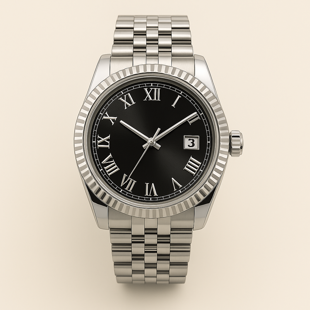 Veritas klocka handbyggd i Sverige med Seiko NH35-urverk