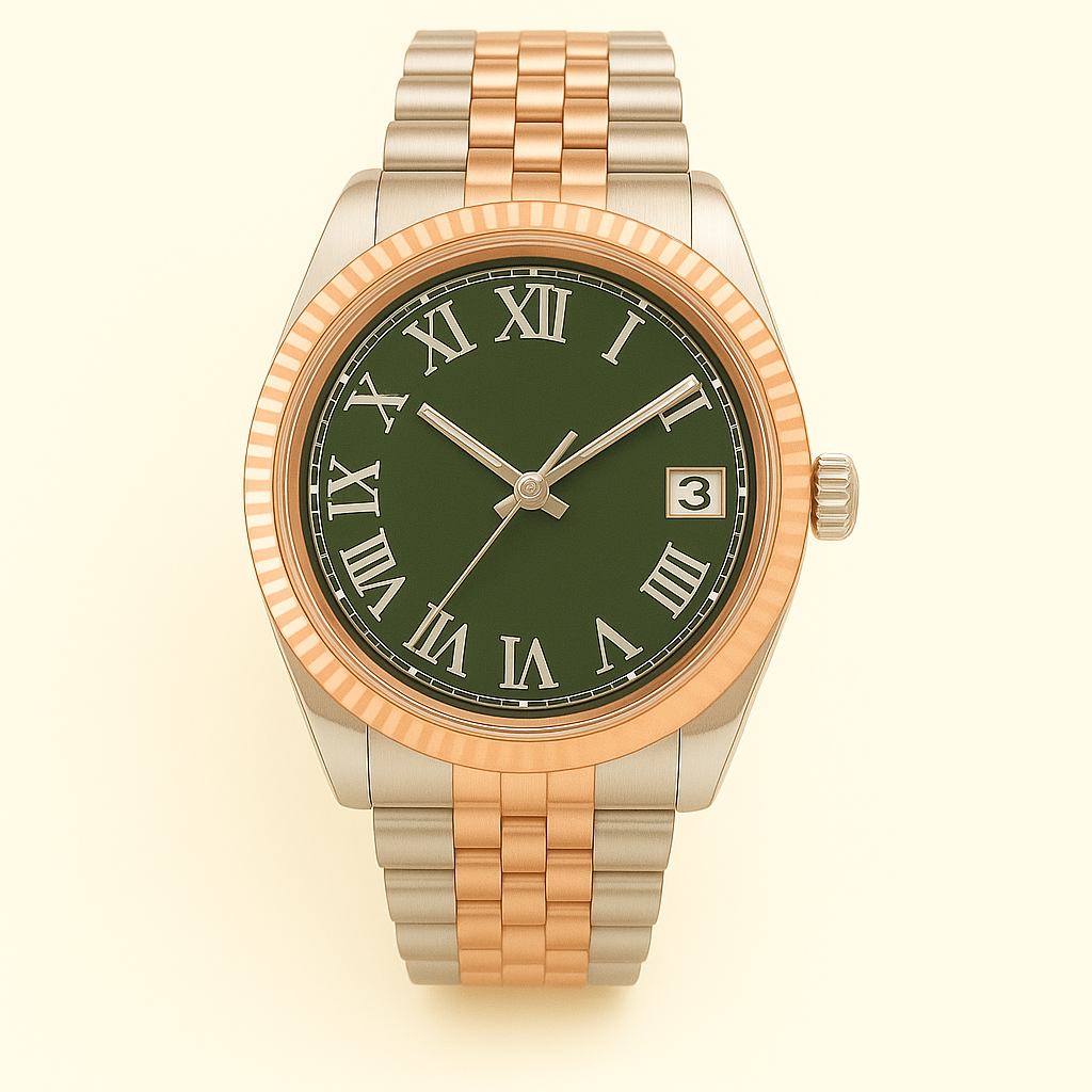 Veritas klocka handbyggd i Sverige med Seiko NH35-urverk