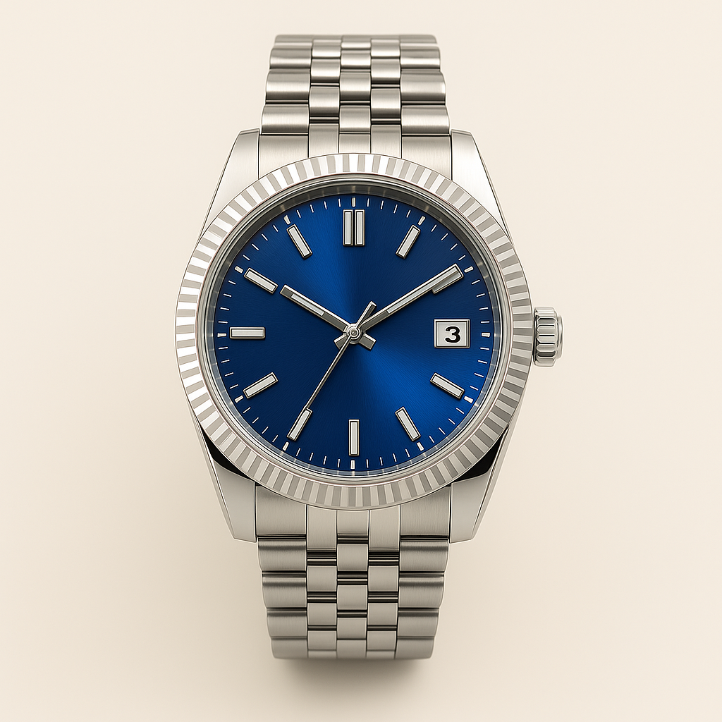 Veritas klocka handbyggd i Sverige med Seiko NH35-urverk