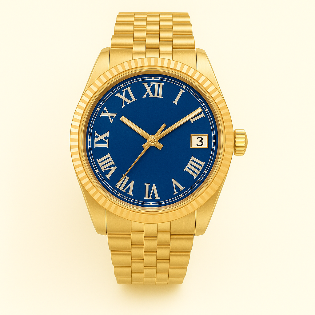 Veritas klocka handbyggd i Sverige med Seiko NH35-urverk