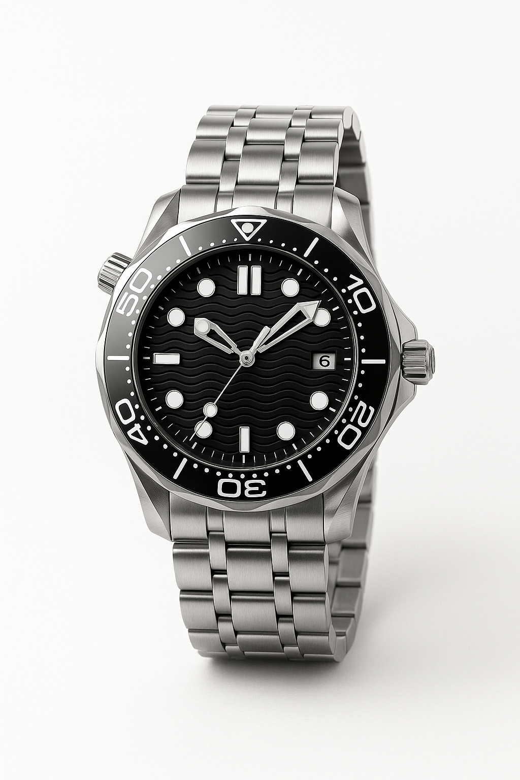 Tempus Altera Mareas sportig automatisk klocka 41 mm i rostfritt stål med safirglas