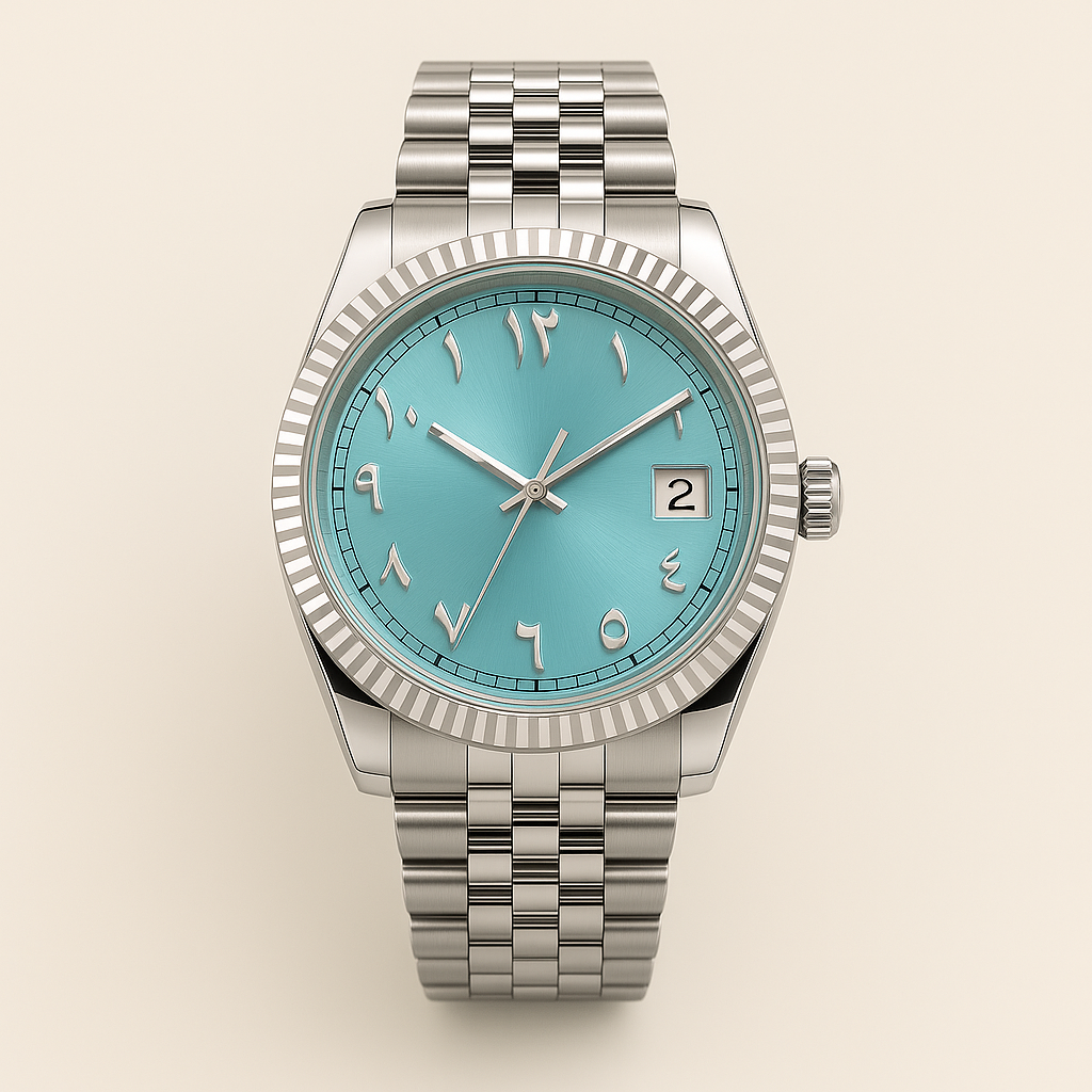 Veritas klocka handbyggd i Sverige med Seiko NH35-urverk