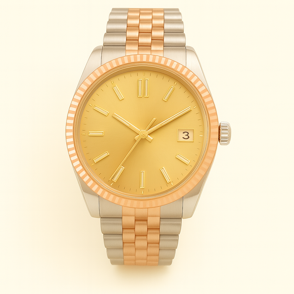 Veritas klocka handbyggd i Sverige med Seiko NH35-urverk