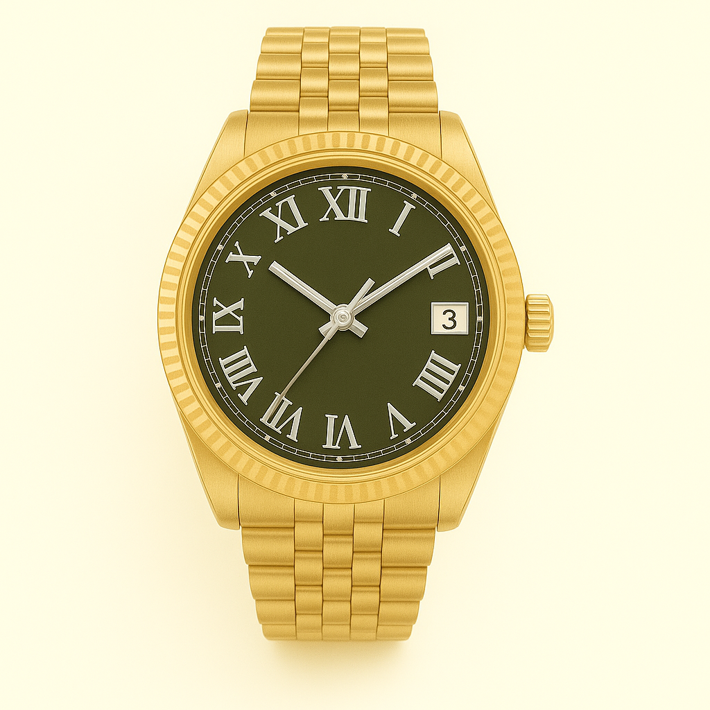 Veritas klocka handbyggd i Sverige med Seiko NH35-urverk