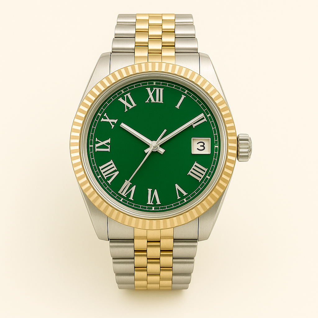 Veritas klocka handbyggd i Sverige med Seiko NH35-urverk