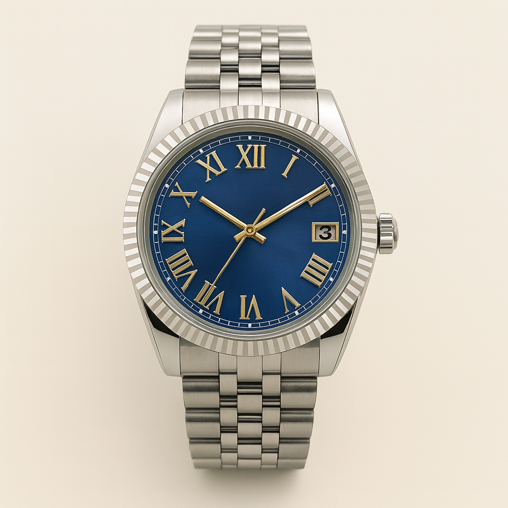 Veritas klocka handbyggd i Sverige med Seiko NH35-urverk