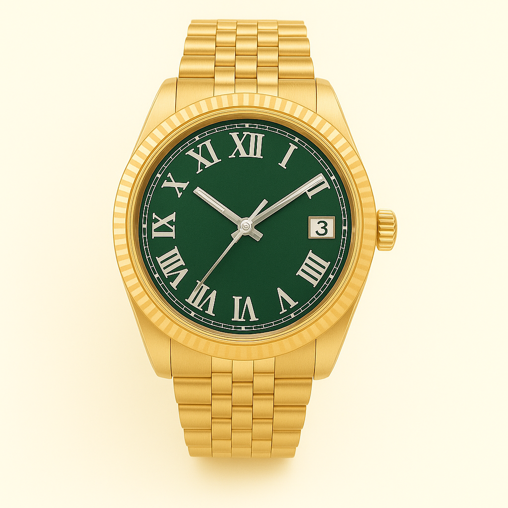 Veritas klocka handbyggd i Sverige med Seiko NH35-urverk