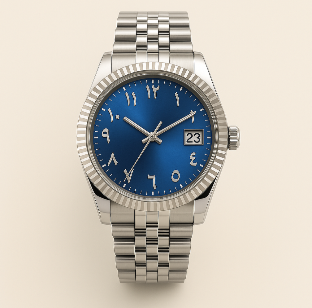 Veritas klocka handbyggd i Sverige med Seiko NH35-urverk