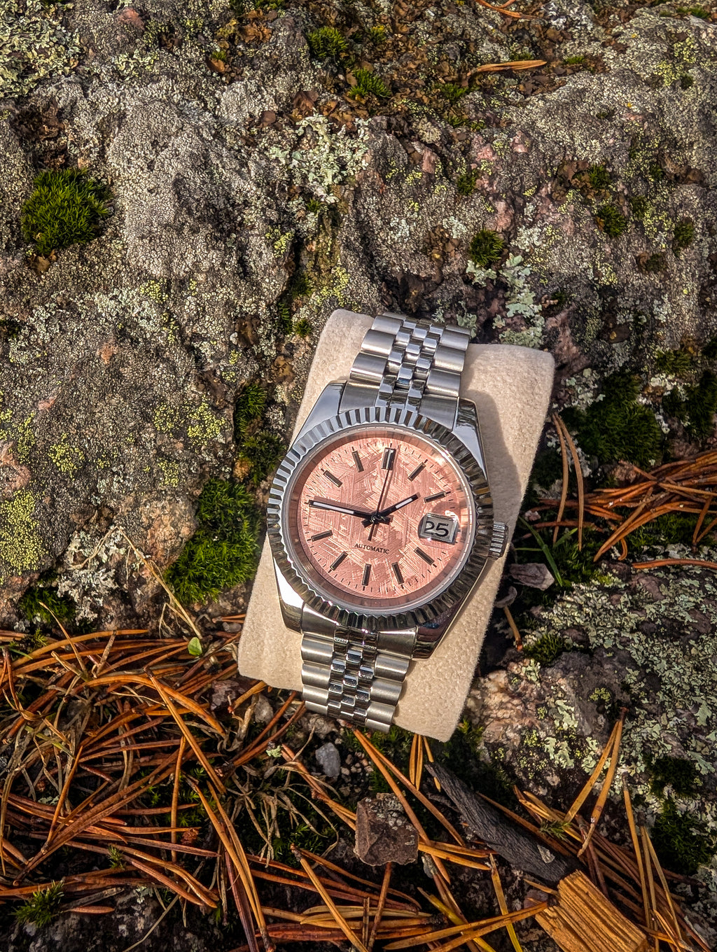 Veritas klocka handbyggd i Sverige med Seiko NH35-urverk