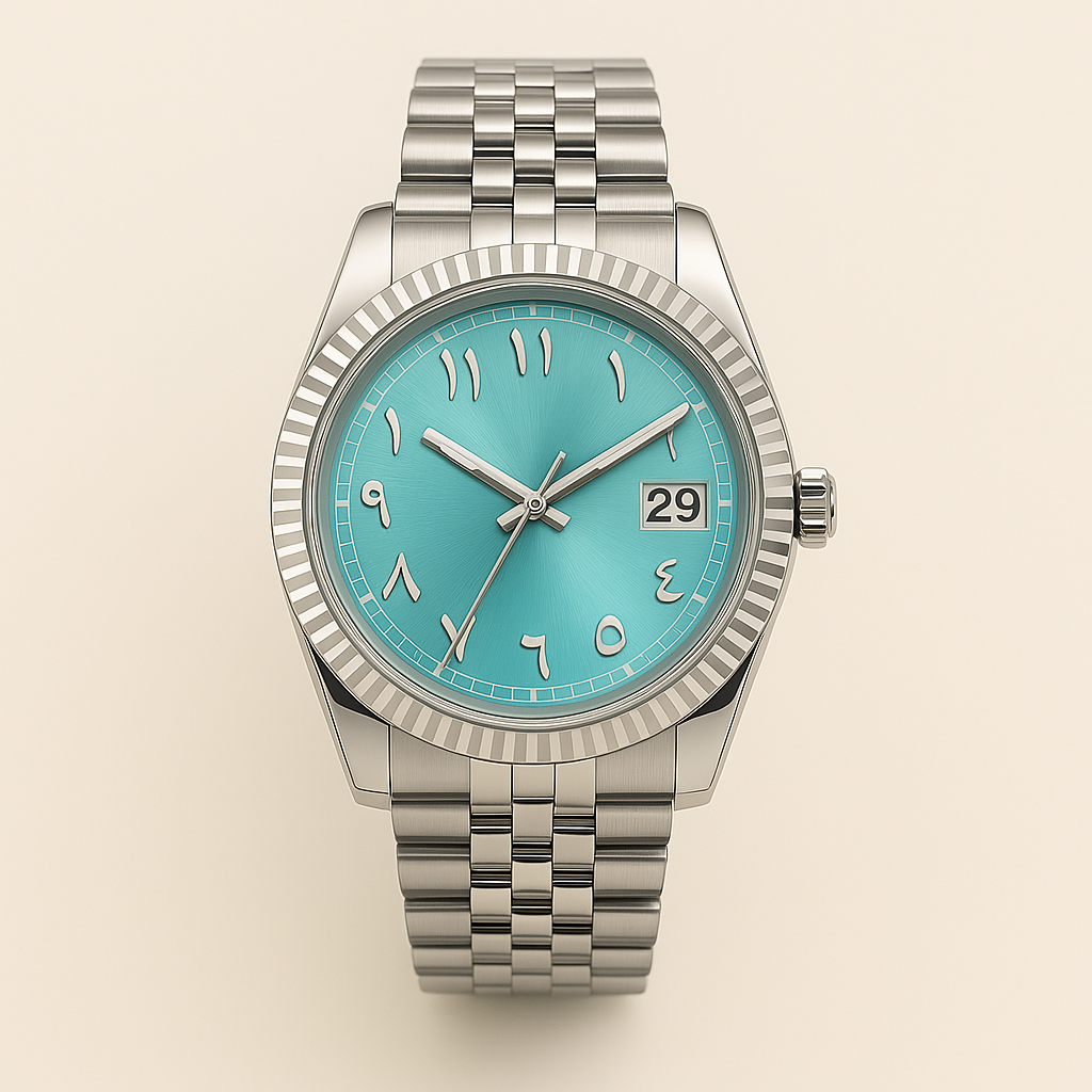 Veritas klocka handbyggd i Sverige med Seiko NH35-urverk