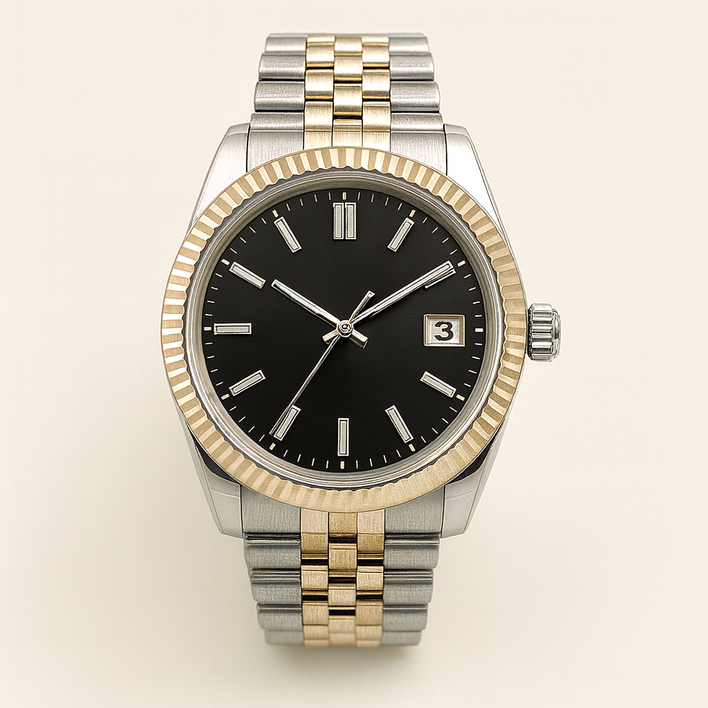 Veritas klocka handbyggd i Sverige med Seiko NH35-urverk