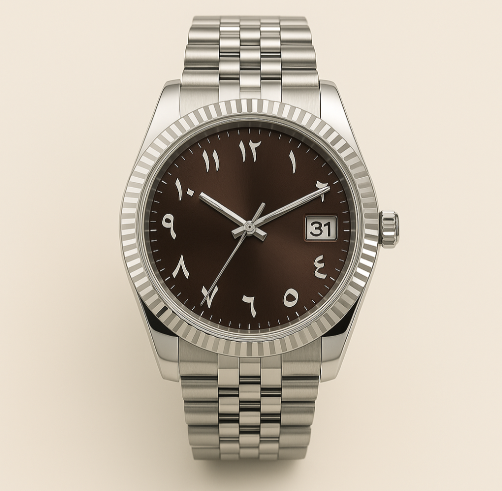 Veritas klocka handbyggd i Sverige med Seiko NH35-urverk