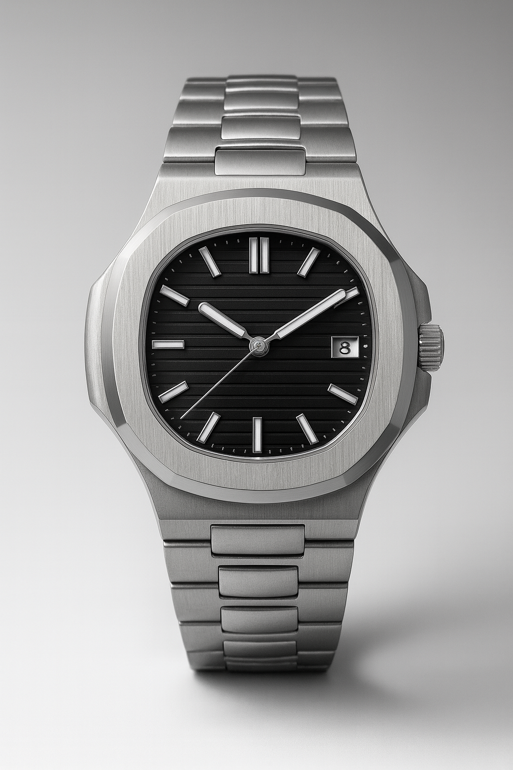 Tempus Altera Nautica automatisk klocka 40 mm i rostfritt stål med safirglas