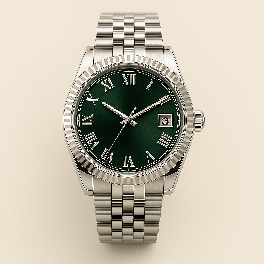 Veritas klocka handbyggd i Sverige med Seiko NH35-urverk