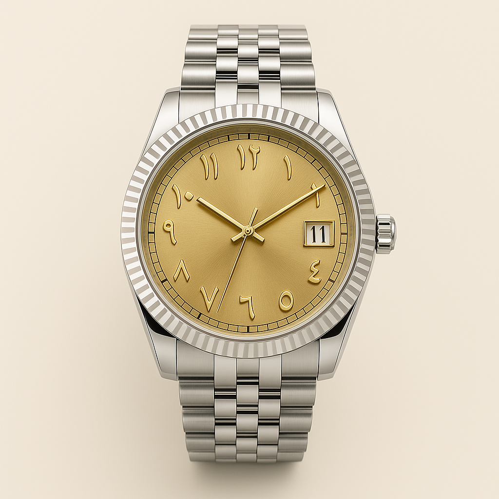 Veritas klocka handbyggd i Sverige med Seiko NH35-urverk