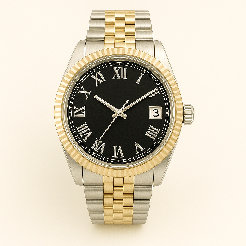 Veritas klocka handbyggd i Sverige med Seiko NH35-urverk