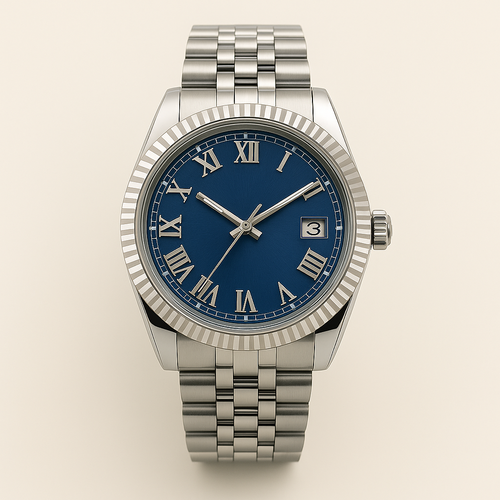 Veritas klocka handbyggd i Sverige med Seiko NH35-urverk