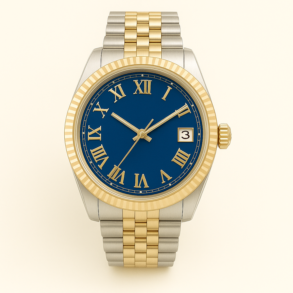 Veritas klocka handbyggd i Sverige med Seiko NH35-urverk