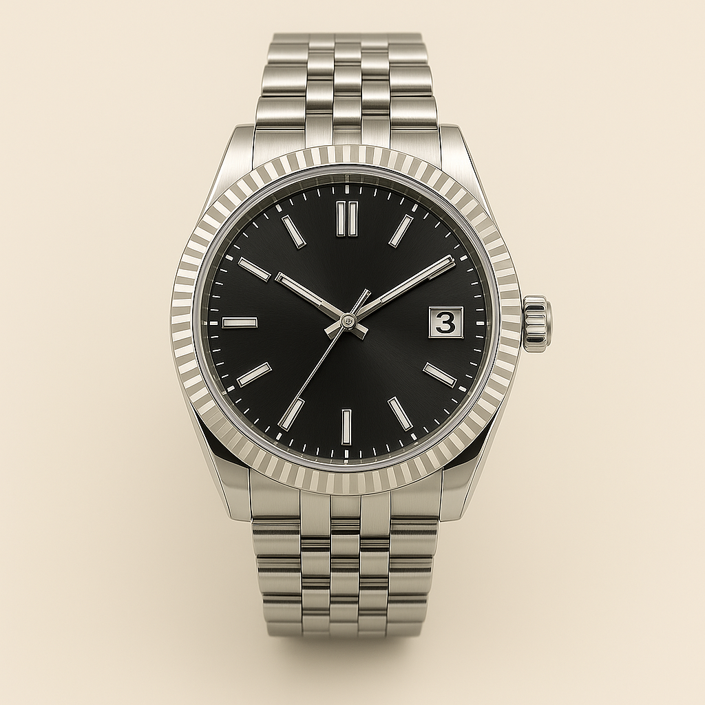 Veritas klocka handbyggd i Sverige med Seiko NH35-urverk