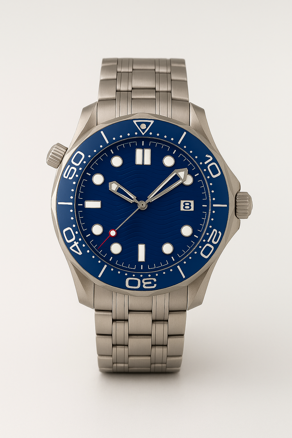 Tempus Altera Mareas sportig automatisk klocka 41 mm i rostfritt stål med safirglas