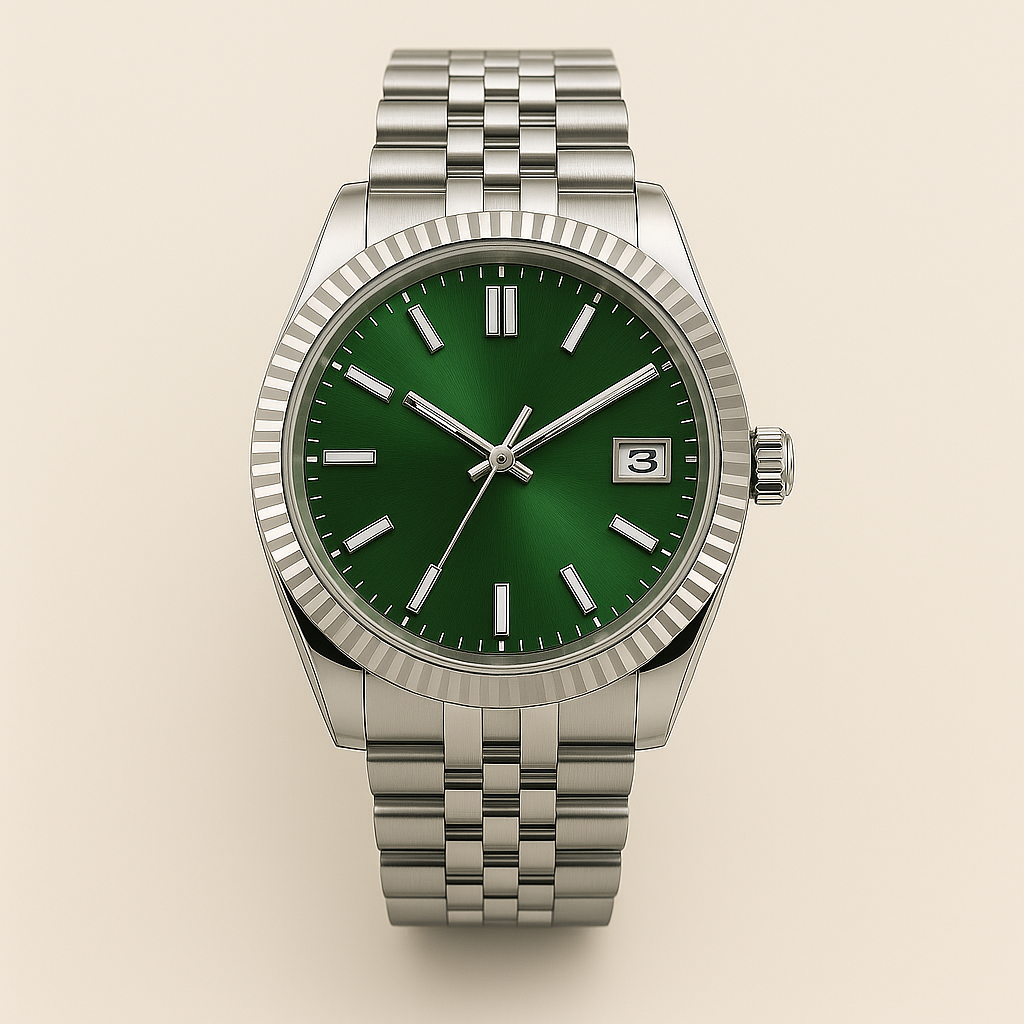 Veritas klocka handbyggd i Sverige med Seiko NH35-urverk