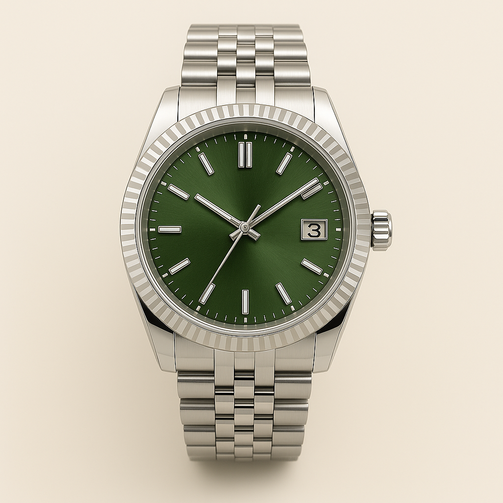 Veritas klocka handbyggd i Sverige med Seiko NH35-urverk